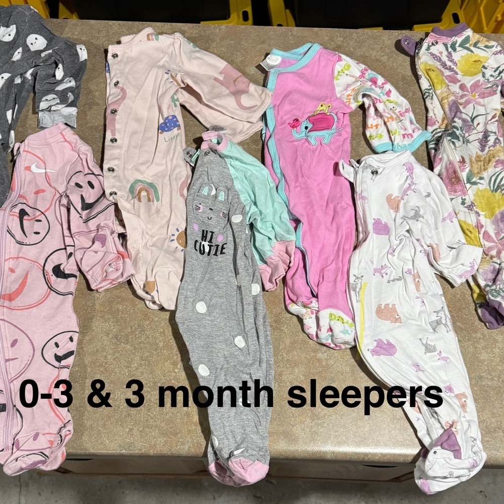 0-3 & 3 Month Girls Clothing Lot